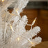 50 100 Bulb 6-Inch Commercial Novelty Lights Feet Incandescent Mini Light String, Clear with Spacing on White Wire, UL