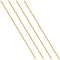 Favordrory 4PCS Brass Round Rods, 1/8 Inch in Diameter, 14 Inches in Length