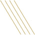 Favordrory 4PCS Brass Round Rods, 1/8 Inch in Diameter, 14 Inches in Length
