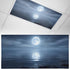 Yukro 1 Pack Night Ocean Fluorescent Light Covers for Ceiling Lights Natural Scenery