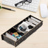 Jadpes Wooden Business Card Case, Innovative Storage Box Holder Pocket for Office Desk Organizer (#02)