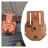 Dnyucen 2 Tape Measure Clip Pcs Leather Shoulder Tape Measure Condom Outdoor Tools Wallet Storage Bag Convenient
