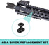 T Nut Screw Replacement Sets with Thread Locking Screws, Wrench and Nuts - Compatible with Standard Rail Systems,