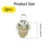 Virello 2Pcs G9 G9 Bulb Ceramic Lamp Holder Socket Kit, Heat Resistant Base for LED and Halogen Lamps in Ceiling Lights