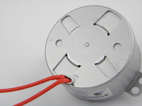 CHANCS TYD-50 Synchronous Motor, 110V AC, 2-2.4RPM CW/CCW, 4W Electric Motor for Rotisserie Grill