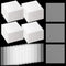 2000 Pcs Cellulose Weighing Paper Sheets, Nitrogen Free, Non Stick, High Gloss for Laboratory Sample Measurement