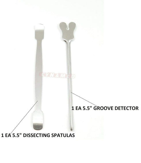 Cynamed 44Pcs Advanced Dissection Kit, Biology & Veterinary Students, Anatomy Lab with Stainless Steel Scalpel
