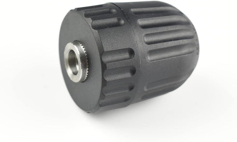 CHANCS 0.8mm-10mm Drill Chuck, 3/8-24UNF Threaded Connecting Rod for Keyless Drill Bits, Great Clamping Force