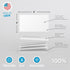 Home Advantage 50 Pack Blank Index Cards, 3x5 Heavy Duty Cardstock Note Cards - Bleed Proof