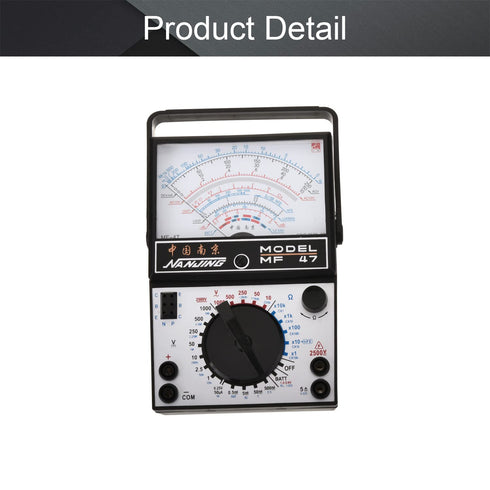 Fielect Digital Multimeter, AC/DC Voltmeter, Ohm Volt Amp Tester with Test Probes