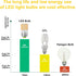 E26 Refrigerator Light Bulb, 7W 60W Equivalent, 800 Lumen 3000K Warm White, Energy Saving LED Light Bulb, AC100-265V