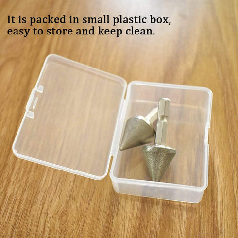 Woodworking Square Hole Drill Bit Sharpener - Mortise Chisel Bit Sharpening Tool, 1/2" Bit