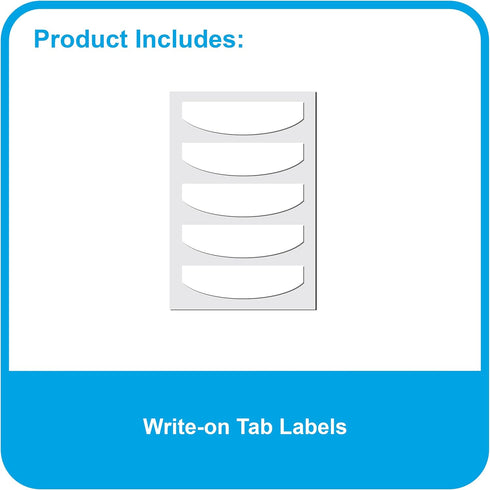 C-Line Mini Binder Starter Kit, Includes Binder, Index Dividers, Filler Paper, Colors May Vary