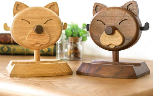 7 inches(H), Eyeglass Holder stand, spectacle Holder, Nightstand Glasses Rest, Reading Spectacle Retainer & Display