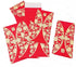 Pack of 50 Chinese Fashion Special Generous Red Envelopes, Lucky LAI SEE Money Gift Packets (6.5 x 3.2 inches)