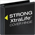 Cardinal Performer 3-Ring Binders, 1.5", Non-Locking Slant-D Rings, 375-Sheet Capacity, ClearVue Presentation, Black,