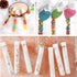 50 Pcs Clear Plastic Test Tubes with Rack - 16x100mm (10ml) Test Tubes with Caps for Scientific Experiments and Decor