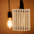 2.36 Inch ARTIBETTER Bamboo Lamp Shade Drum Lampshade Natural Wicker Lamp Cover for Table Lamps and Pendant Lighting