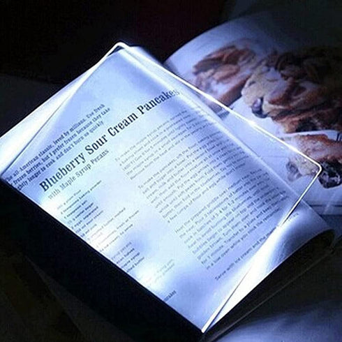 Ochine LED Reading Light Book Lamp LED Book Light Desk Lamps Reading Night Light Flat Plate Portable Car Travel Panel