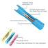 Heat Shrink Wire Connectors - 128PCS Solder Seal Wire Connectors Insulated Waterproof Wire Terminals Electrical Butt Splice Butt Connectors for Marine Automotive Truck Wire Joint