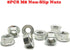 M8 Rubber Studs Shock Absorber Anti-Vibration Isolator Mounts, 4 Packs for Air Compressors, Garage Motors