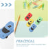 Mini Novelty Erasers, 20pcs Cartoon Rubber Erasers, Plastic Racing Car Shape for School Student Stationery