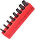 SKZIRI 8-Piece 5 Point Torx Security Screwdriver Bit Set, TS8-TS40, 1-inch Long