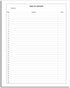 BookFactory Professional Grade Lab Notebook - 168 Pages, 8" x 10" (Ruled Format) Black and Burgundy Cover