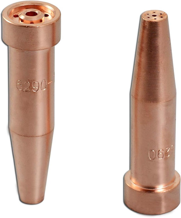 RIVERWELD Acetylene Cutting Tips 6290 Size 1, Oxygen Oxyfuel Cutter Torch 2pk