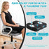 AZY Tailbone Tailbone Memory Foam Seat Cushion for Sciatica & Pain Relief Ergonomic Office Chair Cushion, Coccyx