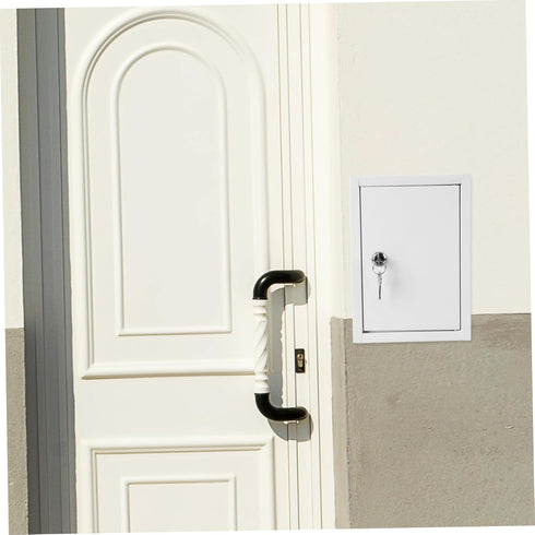Mailbox Package Ciieeo Wall Mounted Lock Milk Bottlee Box Outdoor Box for Porch