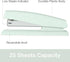 Deli Stapler, Desktop Stapler, Office Stapler, 25 Sheet Capacity, includes 1000 Staples and Staple Remover, Green by deli