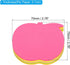 PATIKIL 2.7 x 2.7 Inch Fruit Shape Sticky Notes, 12 Pads Cute Self-Stick Memo Pads Bright Colorful 100 Sheets/Pad for Home Office, 5 Colors