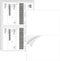 Half Sheet Shipping Labels - 50 Counts, 8.5 x 5.5 Self Adhesive