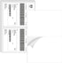 Half Sheet Shipping Labels - 50 Counts, 8.5 x 5.5 Self Adhesive