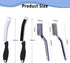 Gzfatyong 6pcs Crevice Cleaning Brush Multifunctional Hard Bristle Grout Cleaner Brush Crevice Cleaning Tools Bathroom