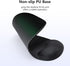 Soqool Ergonomic Mouse Pad with Gel Wrist Rest Support, Non-Slip PU Base for Easy Typing Pain Relief, Classic Black
