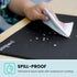 Perixx DX-1000M 9.84x8.27x0.08 Inches Waterproof Gaming Mouse Pad with Stitched Edge - Non-Slip Rubber Base Design