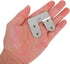 3.03X1.29 Inch TEHAUX Attic Ladder Spreader Hinge Left Iron Folding Table Hinge Replacement Part for Loft Ladder Stairs