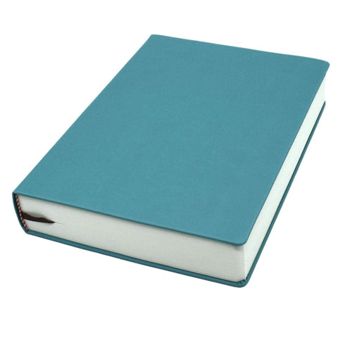 Notebook, Waterproof PU Leather Journal, Blank Pages Super Thick Hardcover Executive Notebooks, 660 Pages (Blue,