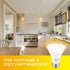 PAR20 LED Bulbs, Dimmable 7 Watt (60W Equivalent), E26 Base, 2700K Warm White Flood Light, 6 Pack