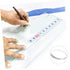 1roll Self-Adhesive Measuring Tape Sticky Ruler Tool Metric Scale Flexible Design for Easy Storage for Workbench