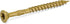 Power Pro 42481 Wood Screws - #9 x 2-1/2", Epoxy Coated, Coarse Thread, Outdoor Rust Resistant, 50pcs