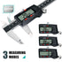 Kynup Caliper Measuring Tool, Digital Micrometer Caliper with Stainless Steel, Large LCD Screen, Auto-Off Feature