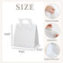 Chanseen 20Pcs Insulated Take Away Bags Disposable Cooler Bag Thermal Lunch Grocery Take Out Bags for Coffee Milk Tea