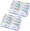 Hipiwe 2pcs 8 Pockets Acrylic Business Card Holder Stand - Clear Desktop Countertop Acrylic Index Card Filling Display