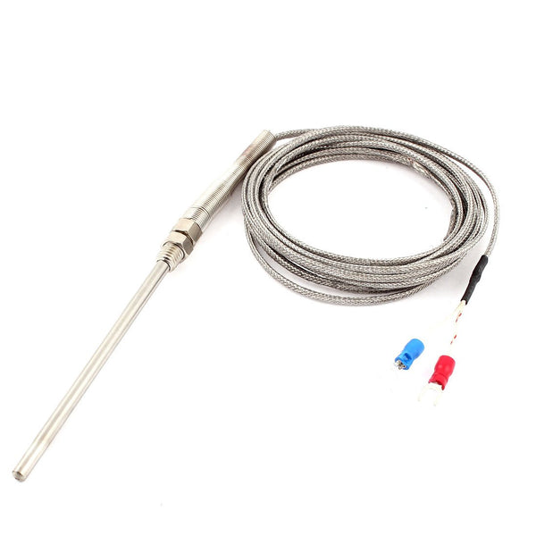uxcell 10cm K Type 0-500C Temperature Controller Thermocouple Sensor Probe, 3 Meter