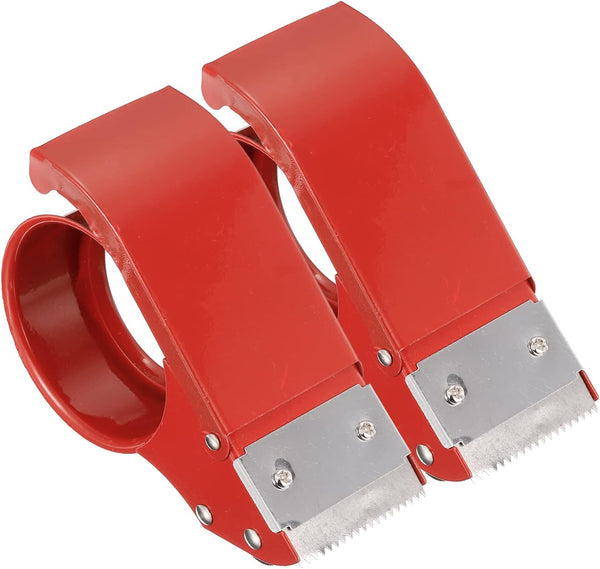 PATIKIL 2.5 Inch Packing Tape Dispenser, 2 Pack Industrial Heavy Tapes Cutter for Packaging
