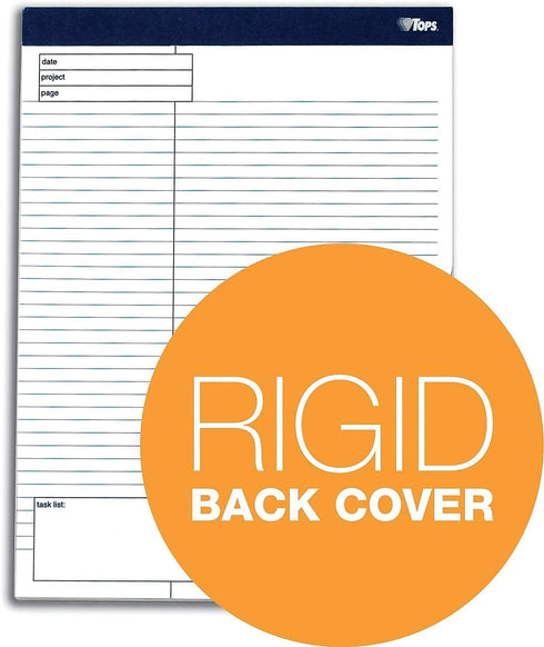 TOPS Project Planning Pads, 40 Sheets per Pad, 4 Pads per Pack