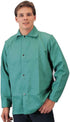 Tillman Flame Retardant Clothing Modern Jacket, 30" L, Green, Large